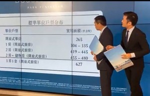 香港新楼盘DOUBLE COAST分3期发展，共1590套住宅